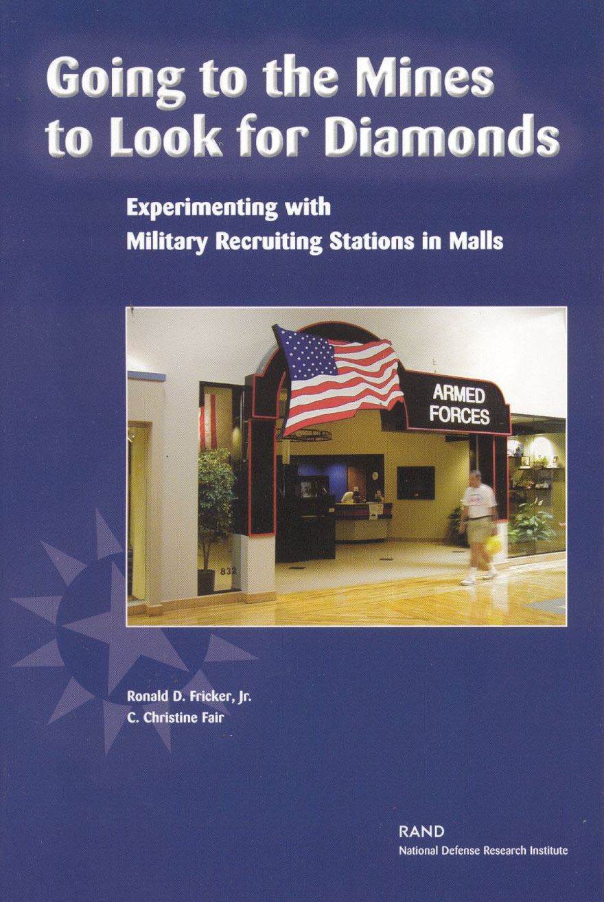 Going to the Mines to Look for Diamonds: Experimenting with Military Recruiting Stations in Malls