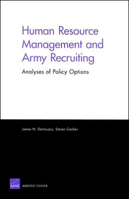 HUMAN RESOURCE MANAGEMENT AND ARMY RECRUITING: ANA