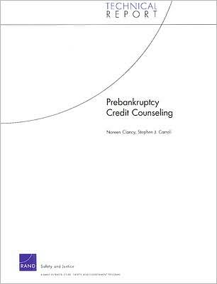 PREBANKRUPTCY CREDIT COUNSELING