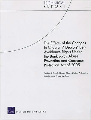 EFFECTS OF THE NOPANGES IN NOPAPTER 7 DEBTORS LIEN-