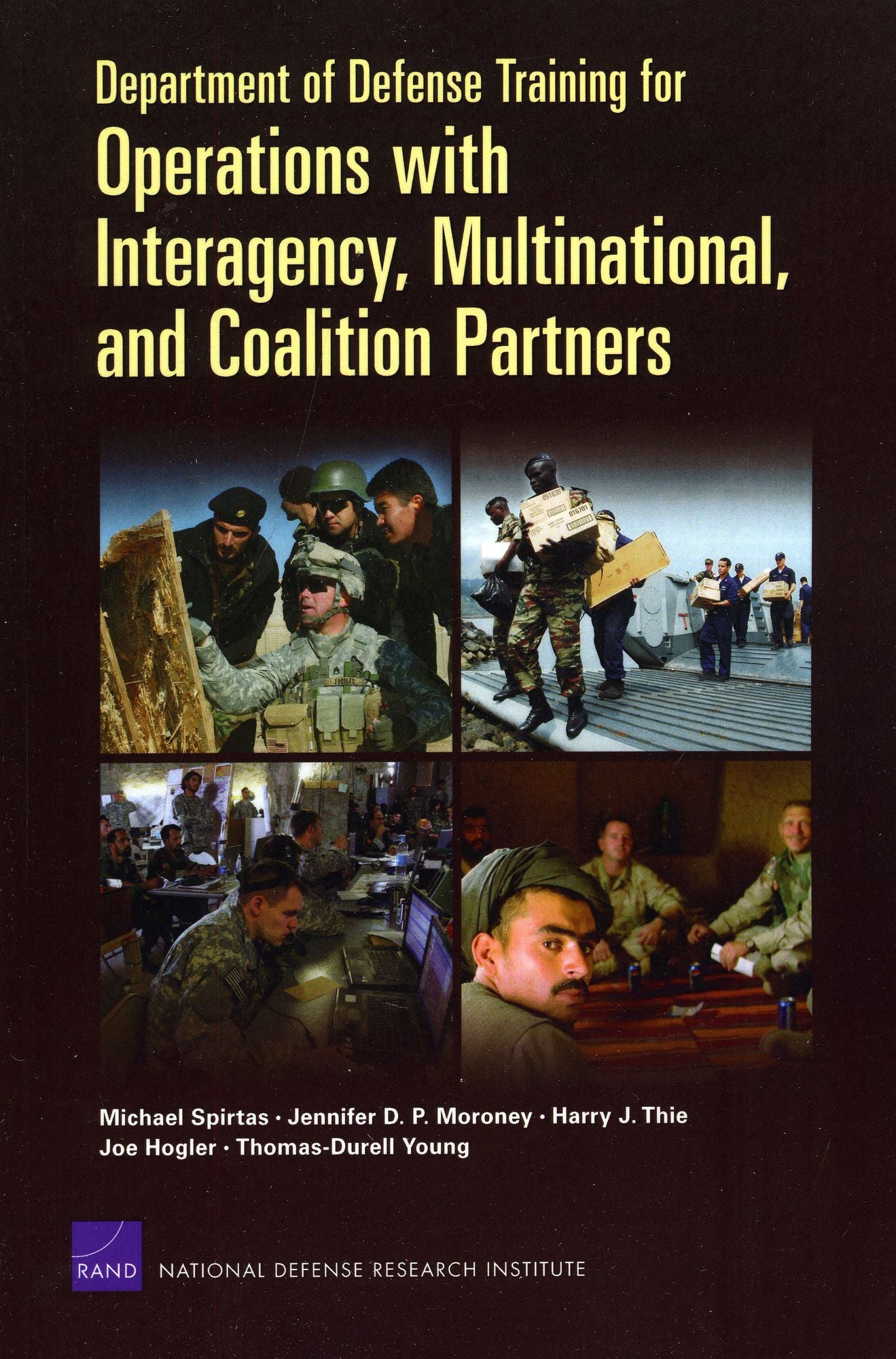 Department of Defense Training for Operations with Interagency, Multinational, and Coalition Partners (2008)