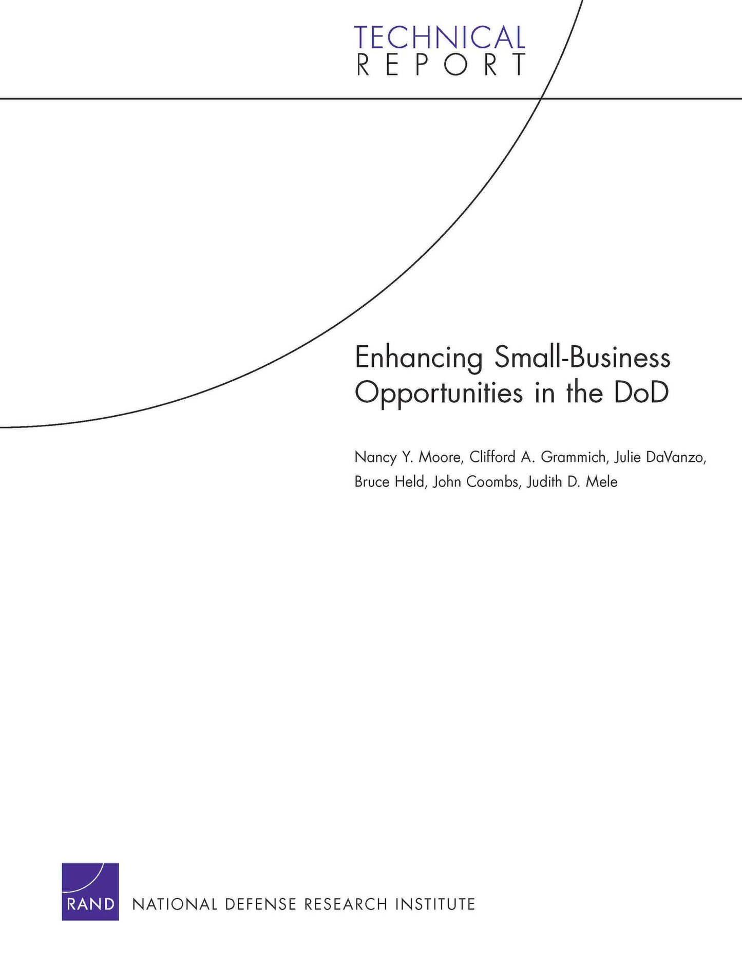 Enhancing Small-Business Opportunities in the DoD 2008