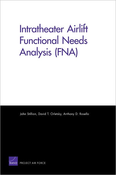 Intratheater Airlift Functional Needs Analysis (FNA)