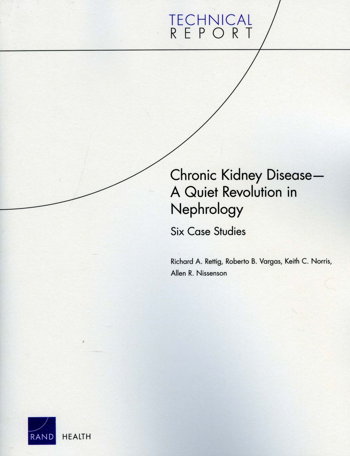Chronic Kidney Disease: A Quiet Revolution in Nephrology: Six Case Studies