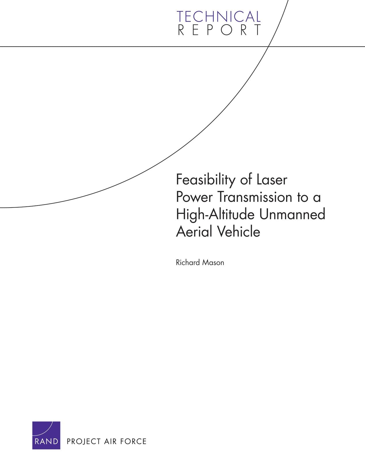 Feasibility of Laser Power Transmission to a High-Altitude Unmanned Aerial Vehicle