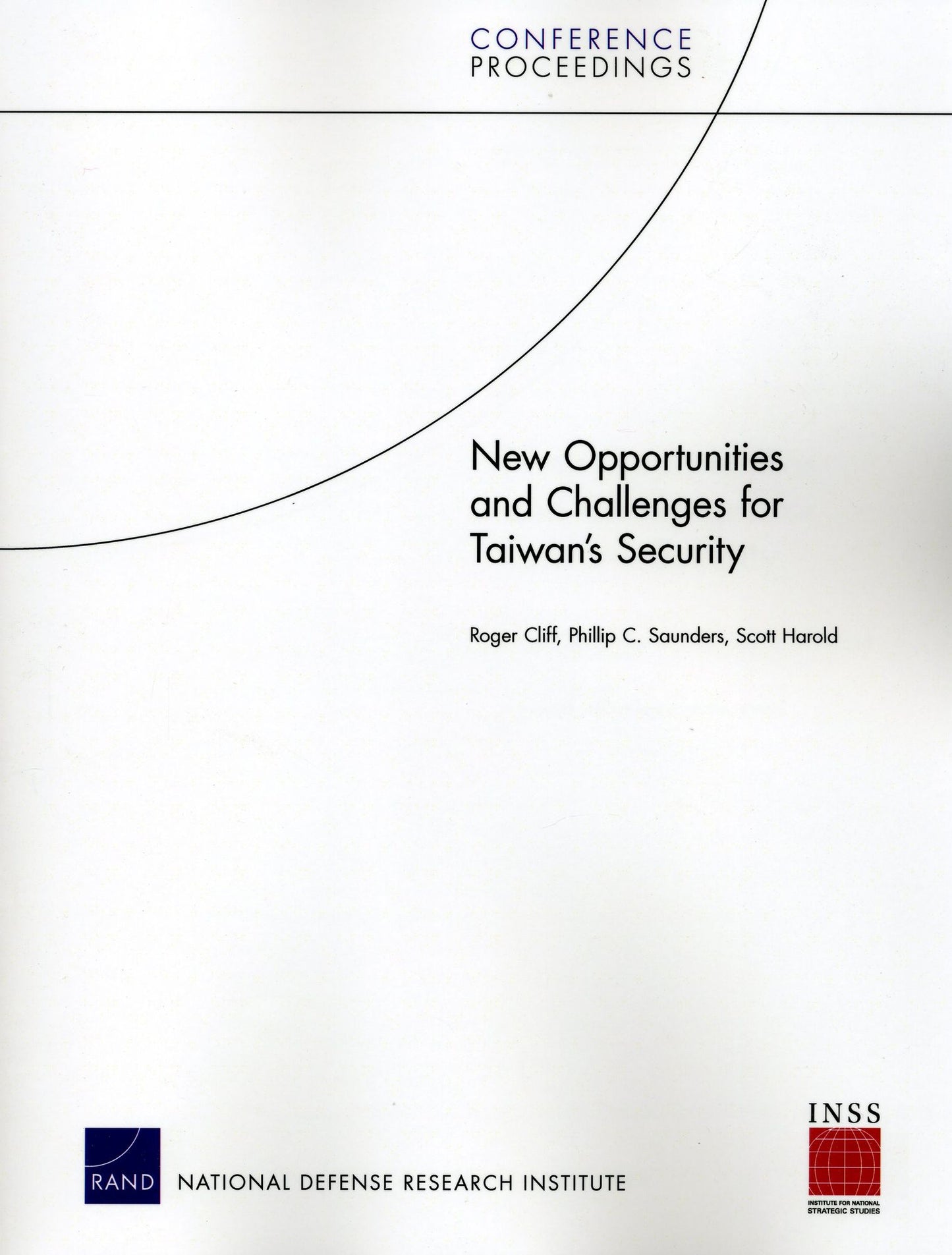 New Opportunities and Challenges for Taiwan1s Security