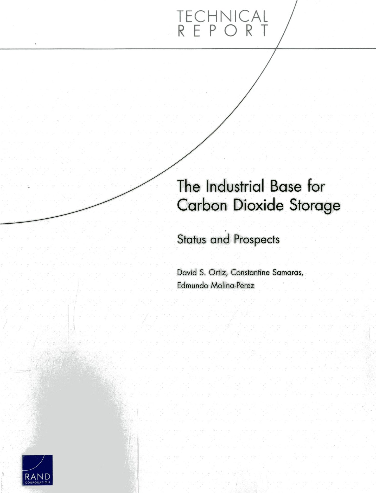 The Industrial Base for Carbon Dioxide Storage: Status and Prospects