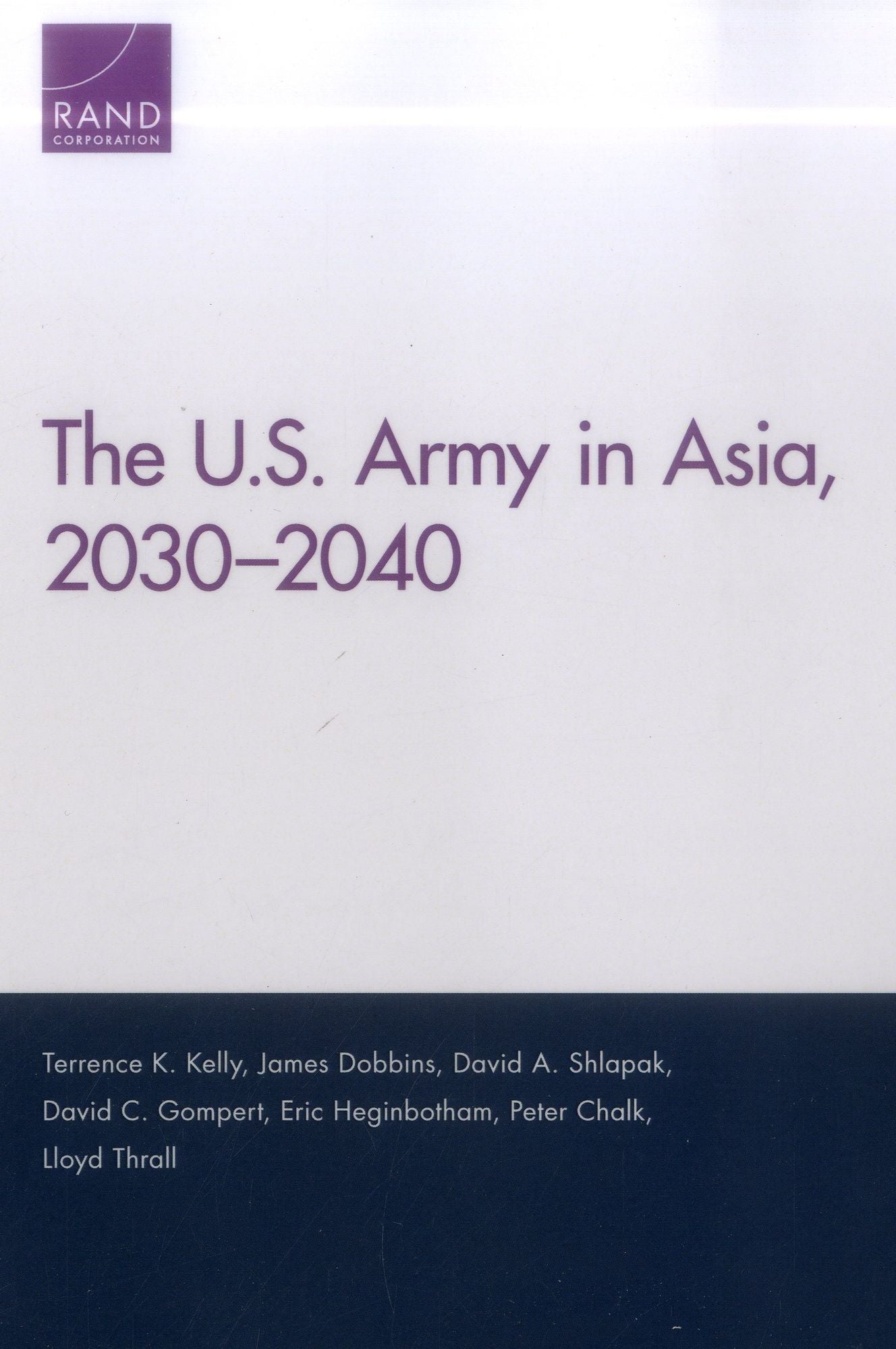 The U.S. Army in Asia, 2030-2040