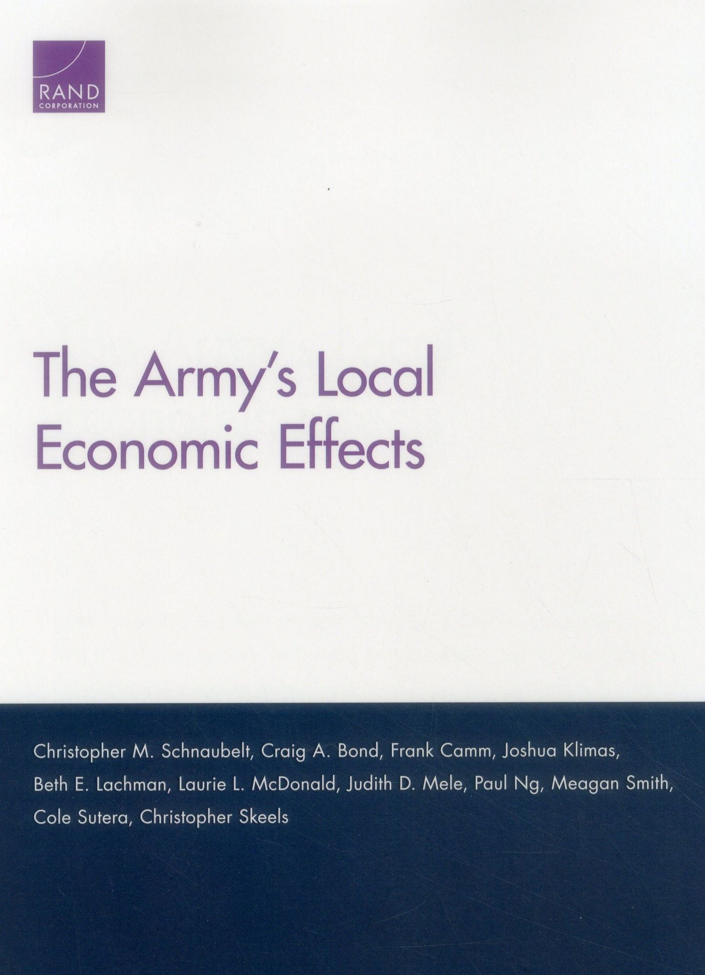 The Army's Local Economic Effects