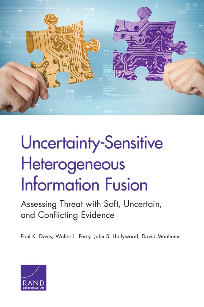 Uncertainty-Sensitive Heterogeneous Information Fusion: Assessing Threat with Soft, Uncertain, and Conflicting Evidence