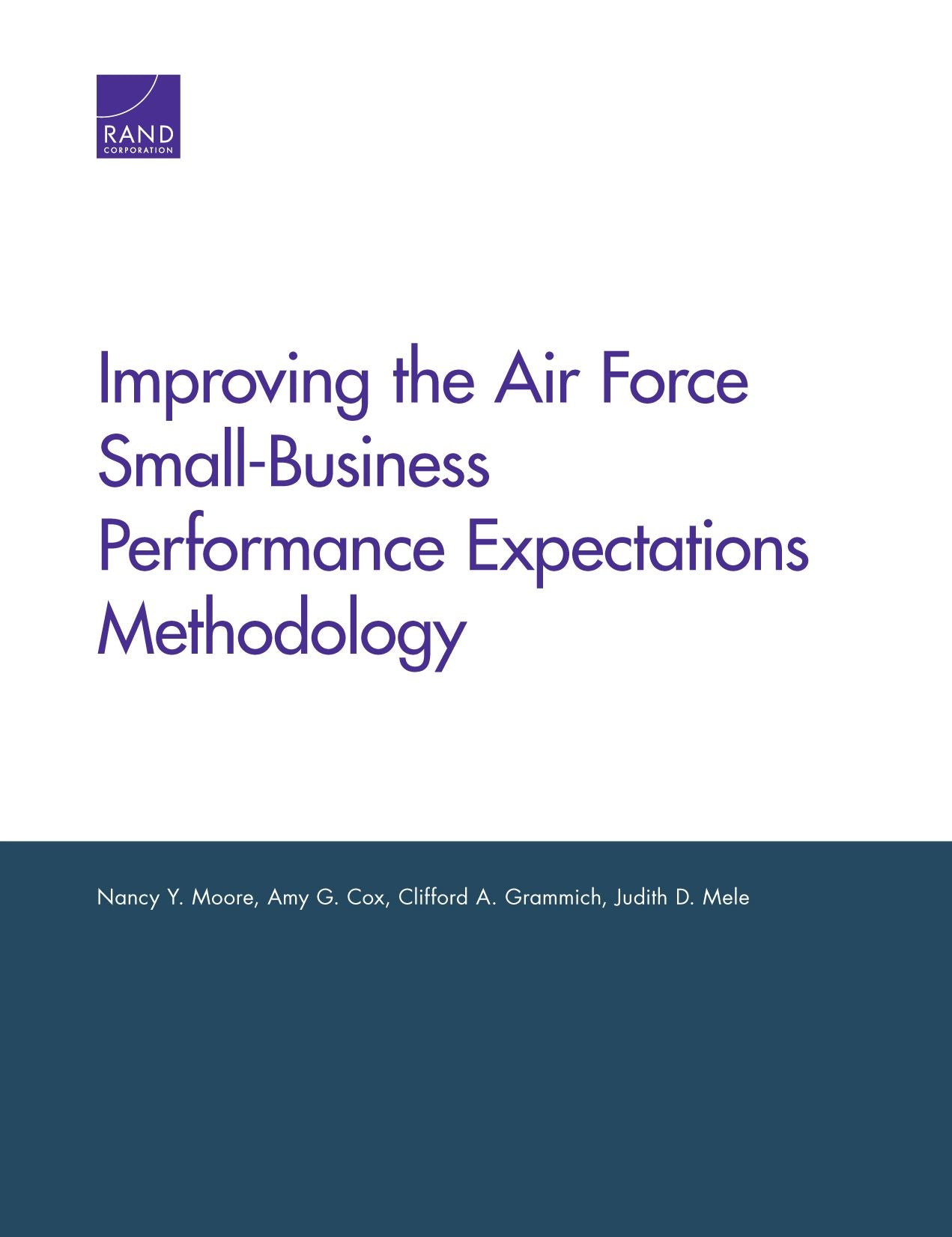 Improving the Air Force Small-Business Performance Expectations Methodology