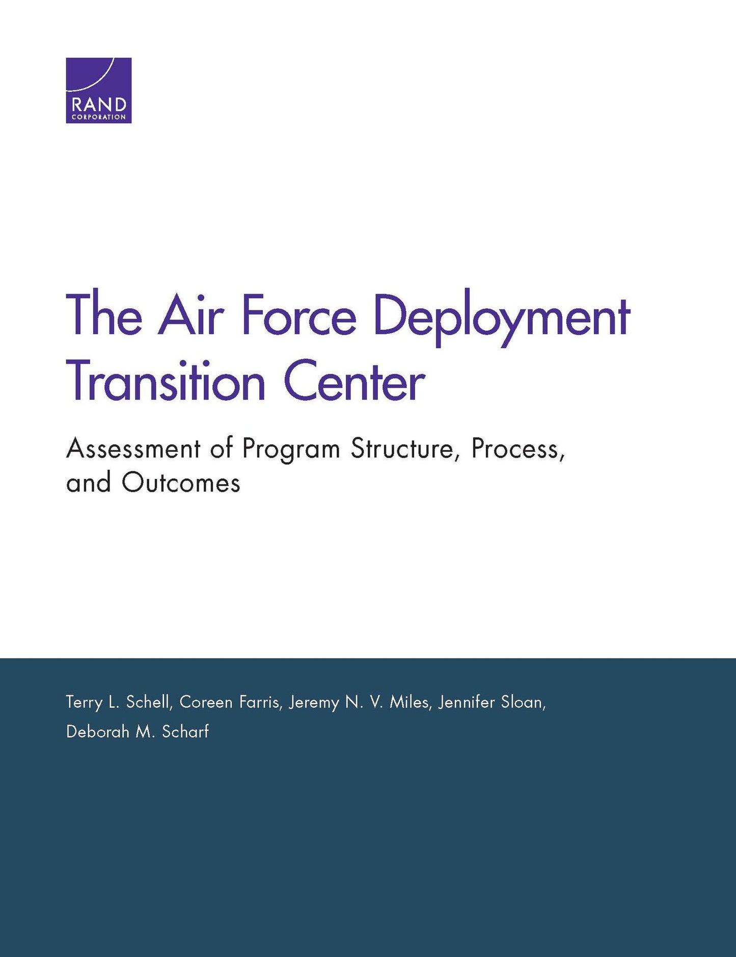 The Air Force Deployment Transition Center: Assessment of Program Structure, Process, and Outcomes