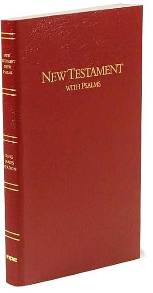 Large Print New Testament with Psalms: King James Version