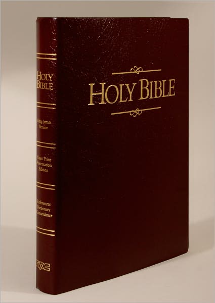 Holy Bible, Giant Print Presentation Edition: King James Version