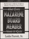 What Every Nazarene Board Member Needs to Know