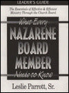What Every Nazarene Board Member Needs to Know