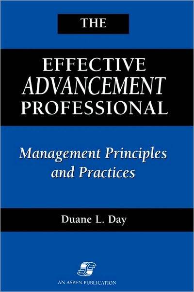 The Effective Advancement Professional