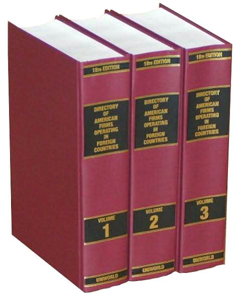Directory of American Firms Operating in Foreign Countries
