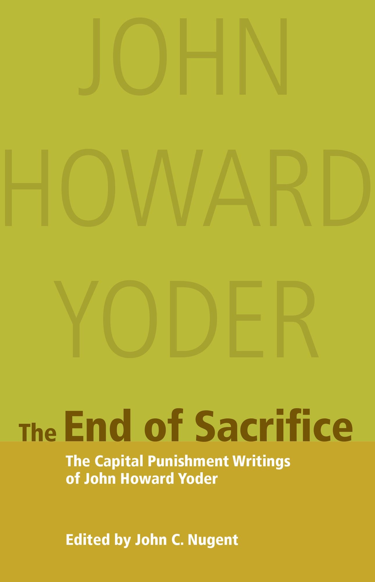 The End of Sacrifice
