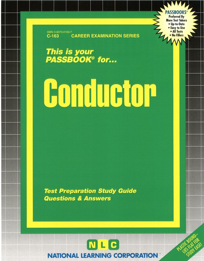 Conductor Passbook: Test Preparation Study Guide