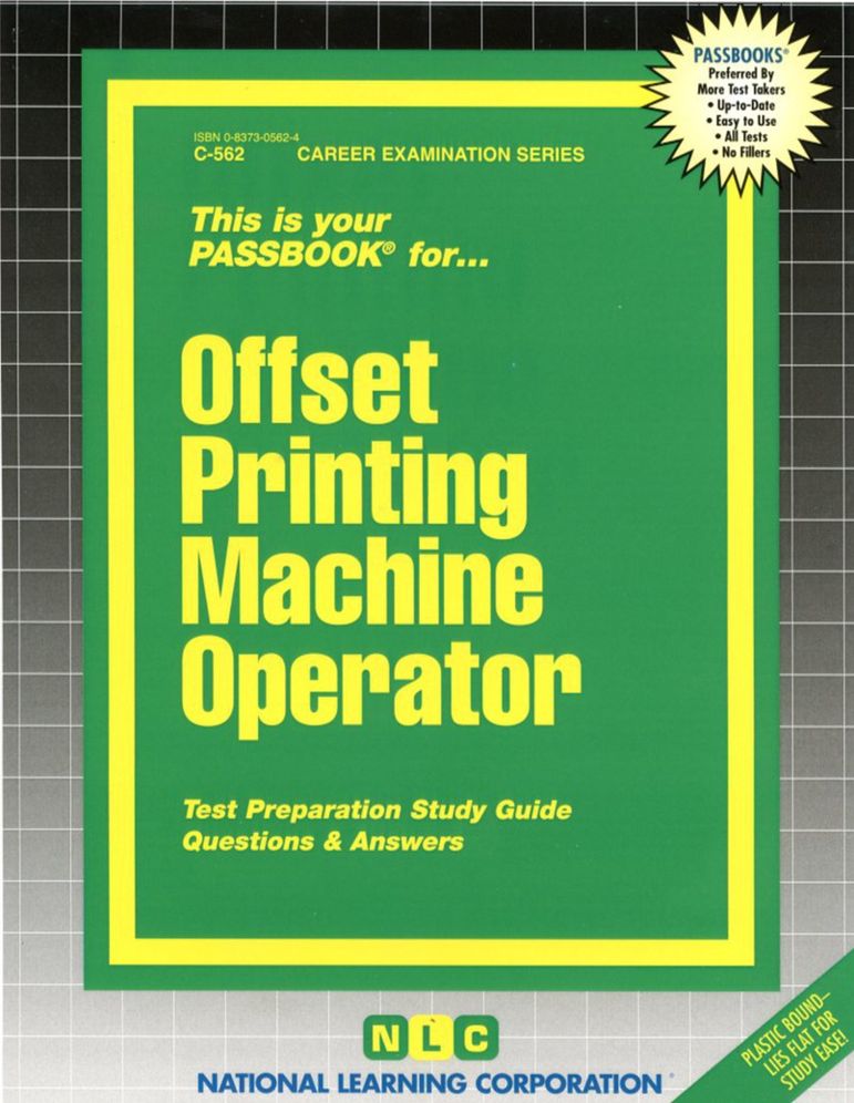 Offset Printing Machine Operator