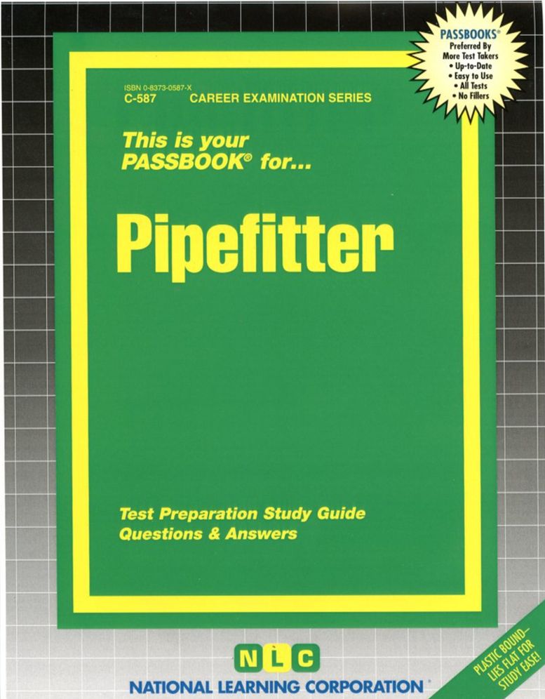 This Is Your Pipefitter Passbook: Test Preparation Study Guide: Questions & Answers
