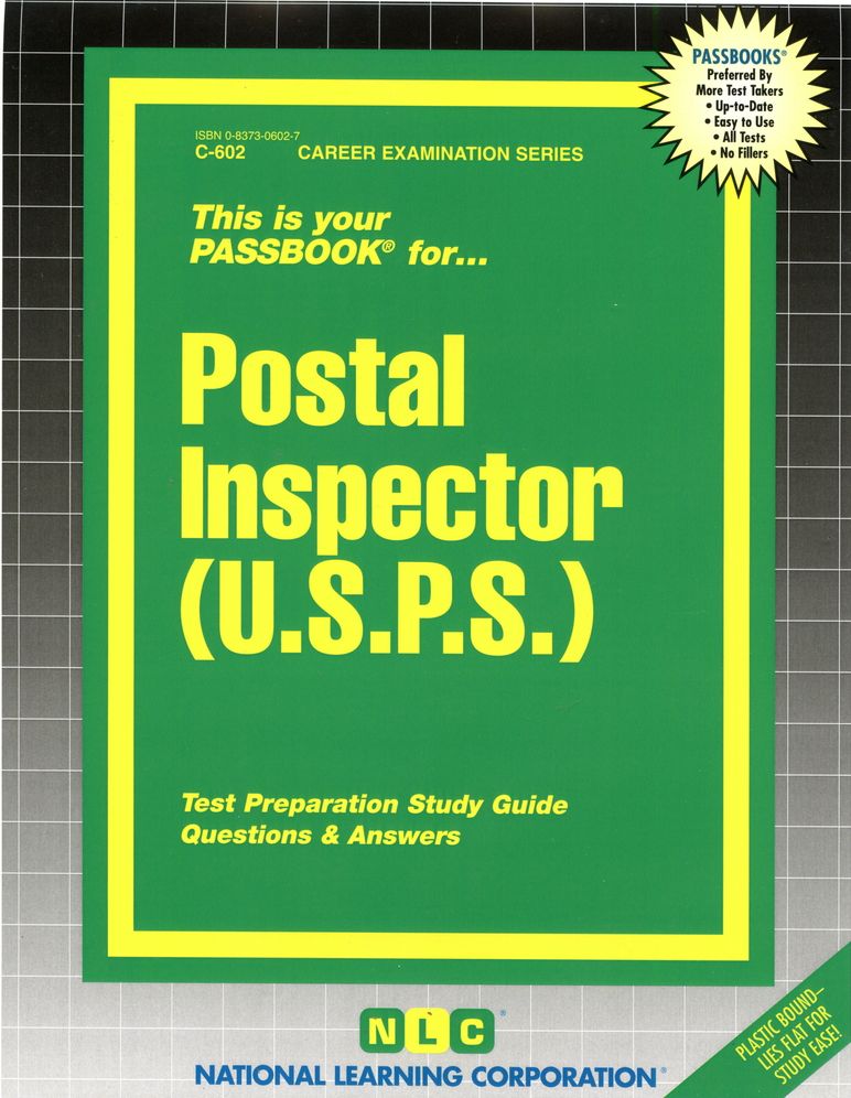 Postal Inspector (U. S. P. S.)