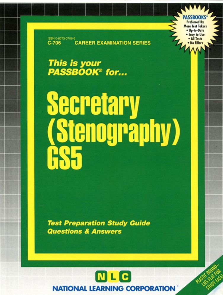 Secretary (Stenography) GS5