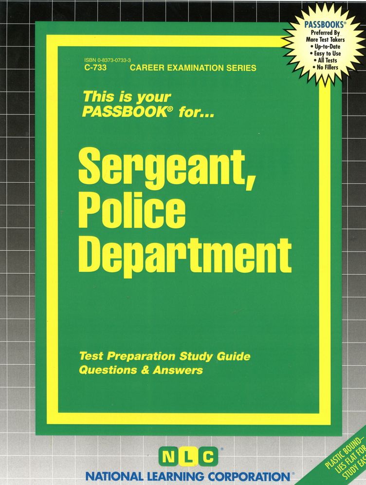 Sergeant, Police Department: Questions and Answers