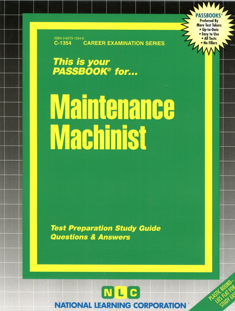 Maintenance Machinist
