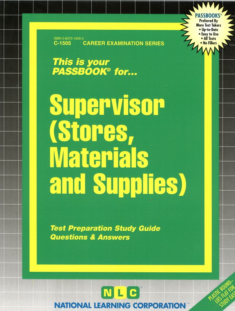 Supervisor (Stores, Materials and Supplies)