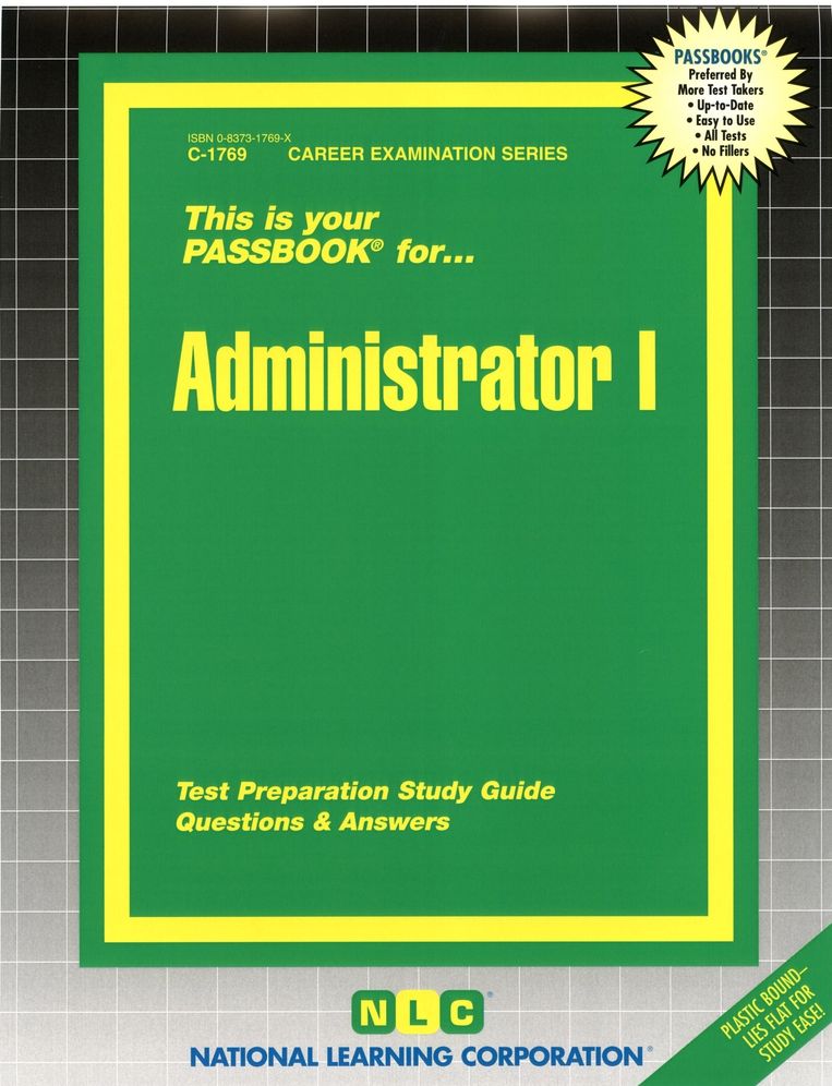 Administrator I (Passbook Series)