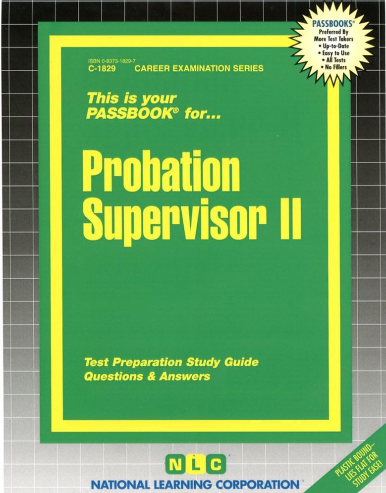 Probation Supervisor II