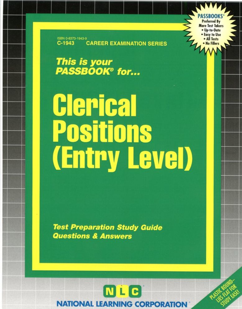 Clerical Positions G-5