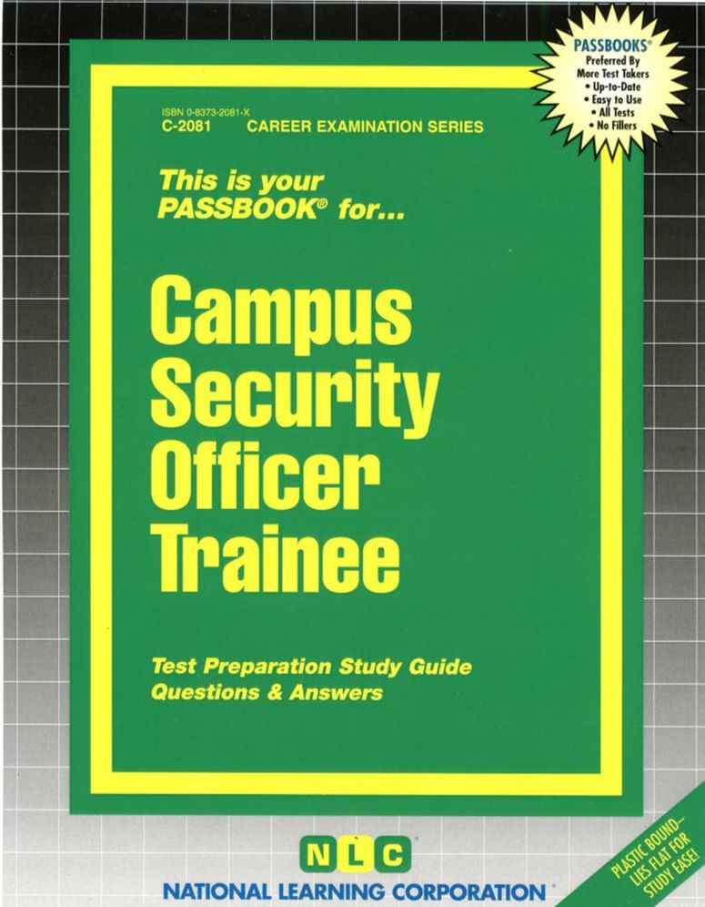 Campus Security Officer Trainee