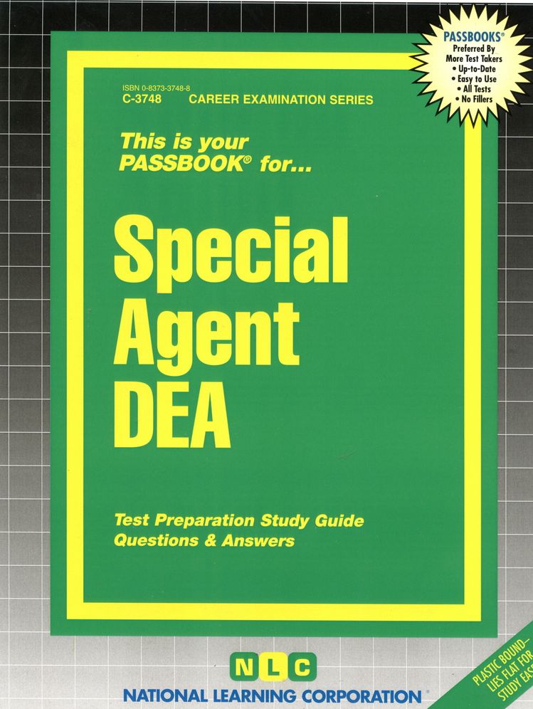 Special Agent (DEA) : (The Passbook Series - C-3748)