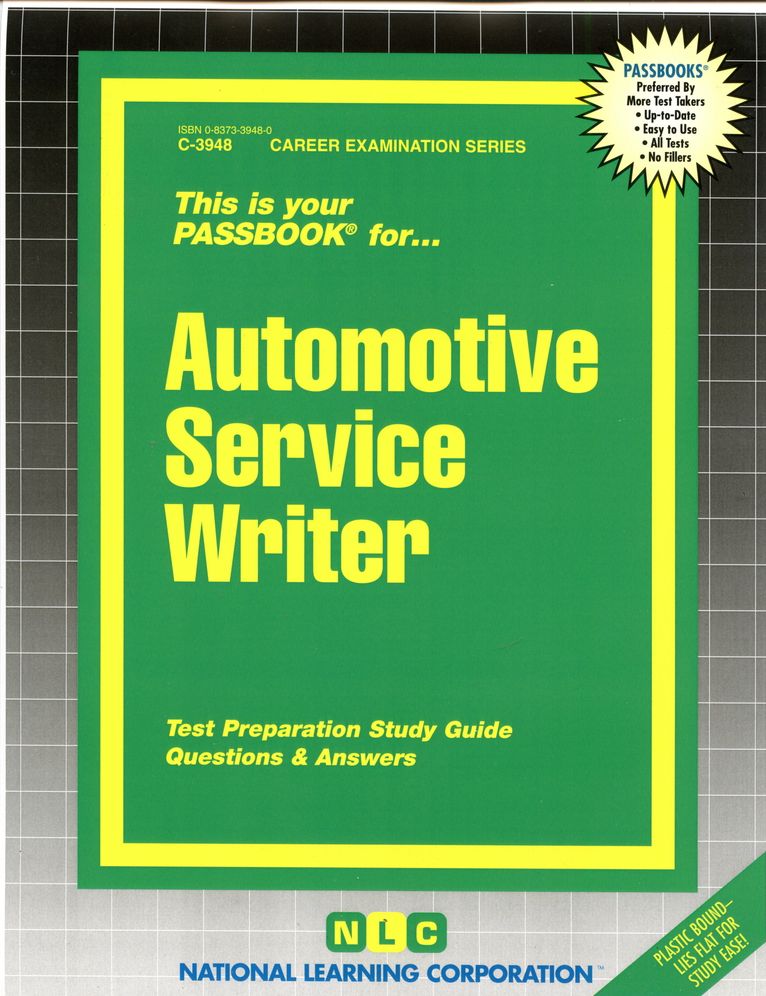 Automotive Service Writer