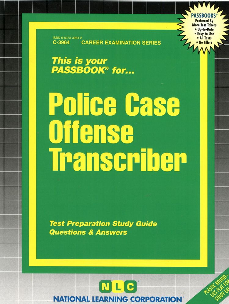 Police Case Offense Transcriber