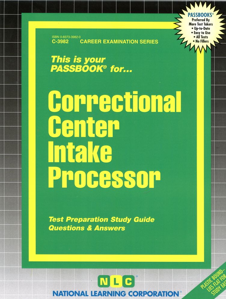 Correctional Center Intake Processor