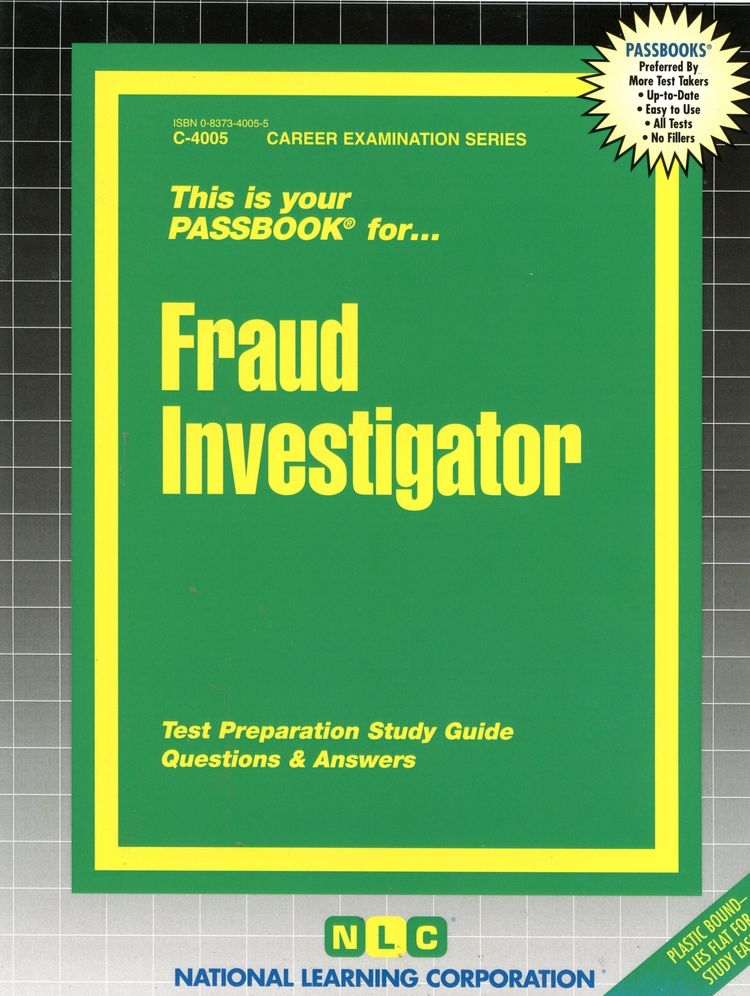 Fraud Investigator: Test Preparation Study Guide