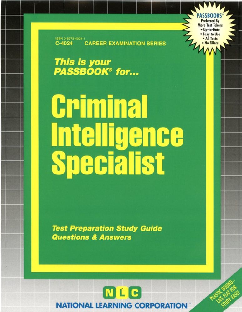 Criminal Intelligence Specialist