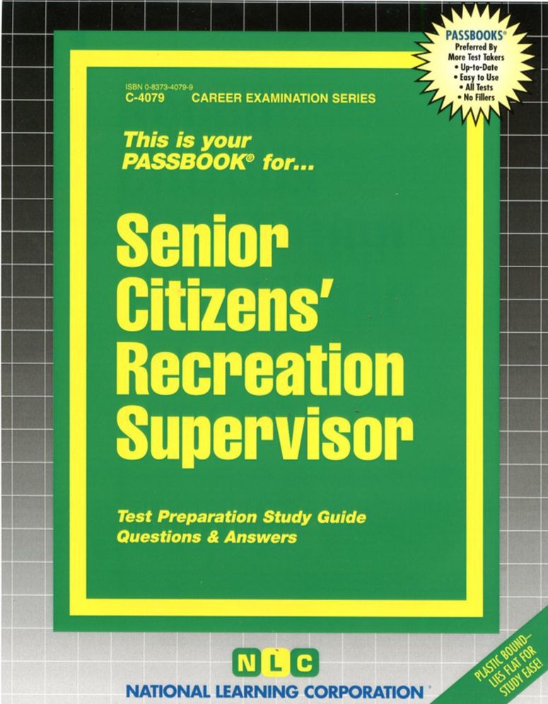 Senior Citizens' Recreation Supervisor