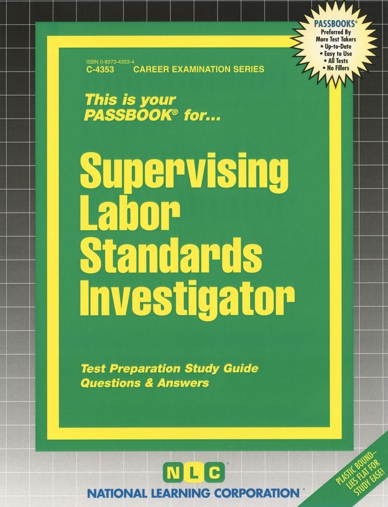 Supervising Labor Standards Investigator