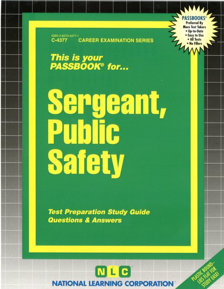 Sergeant, Public Safety
