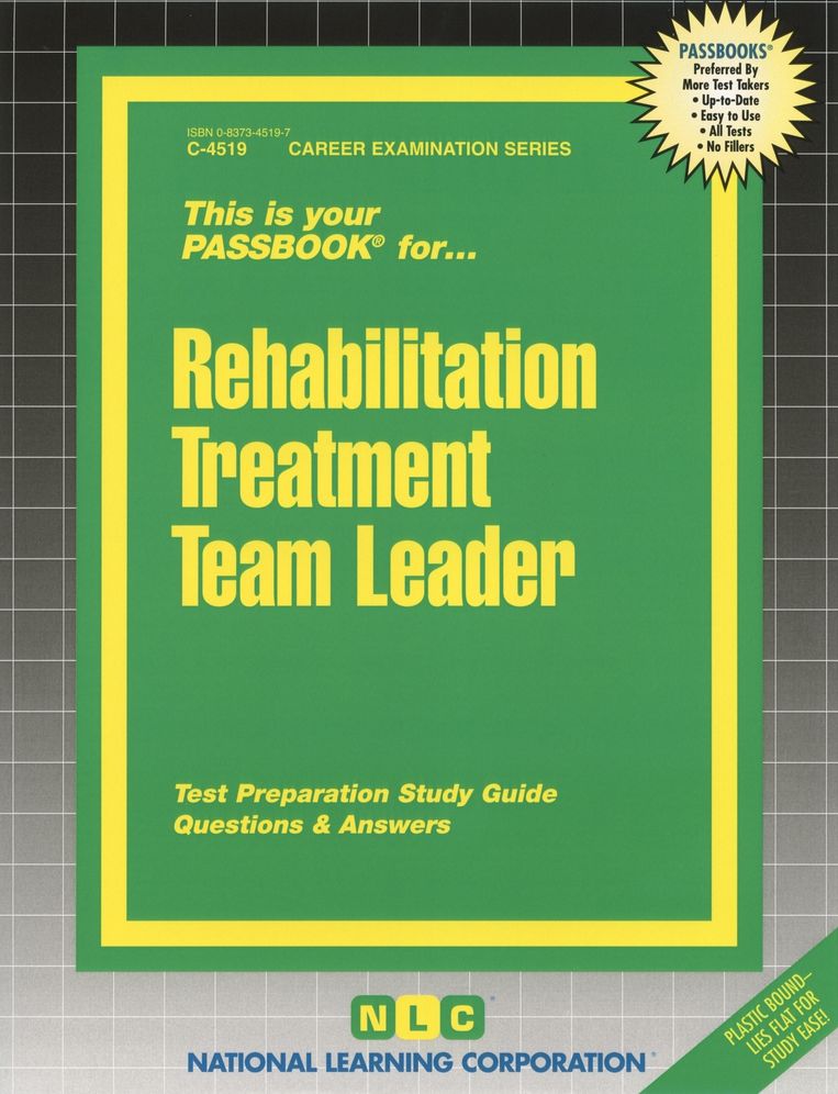Rehabilitation Treatment Team Leader