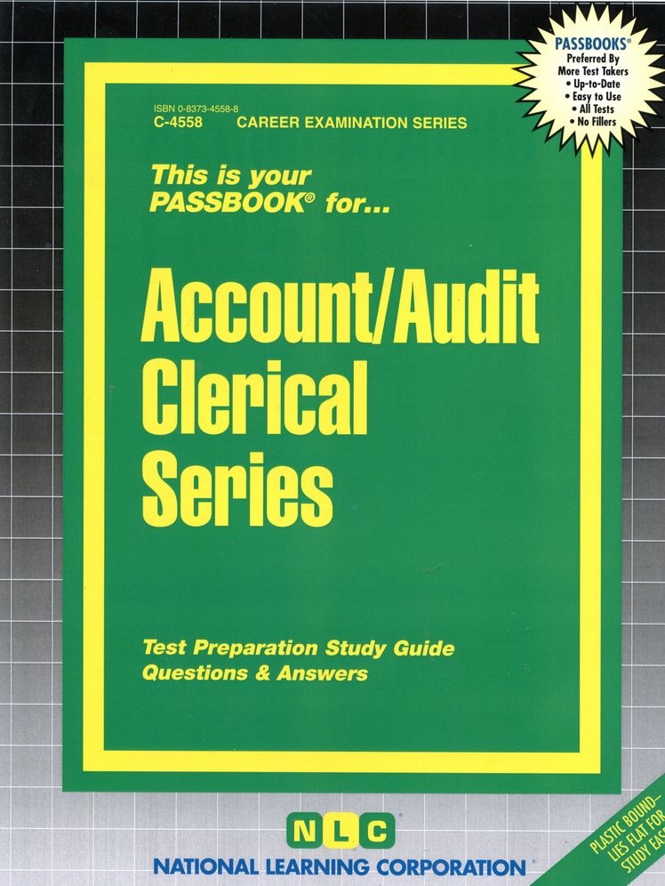 Account/Audit Clerical Series