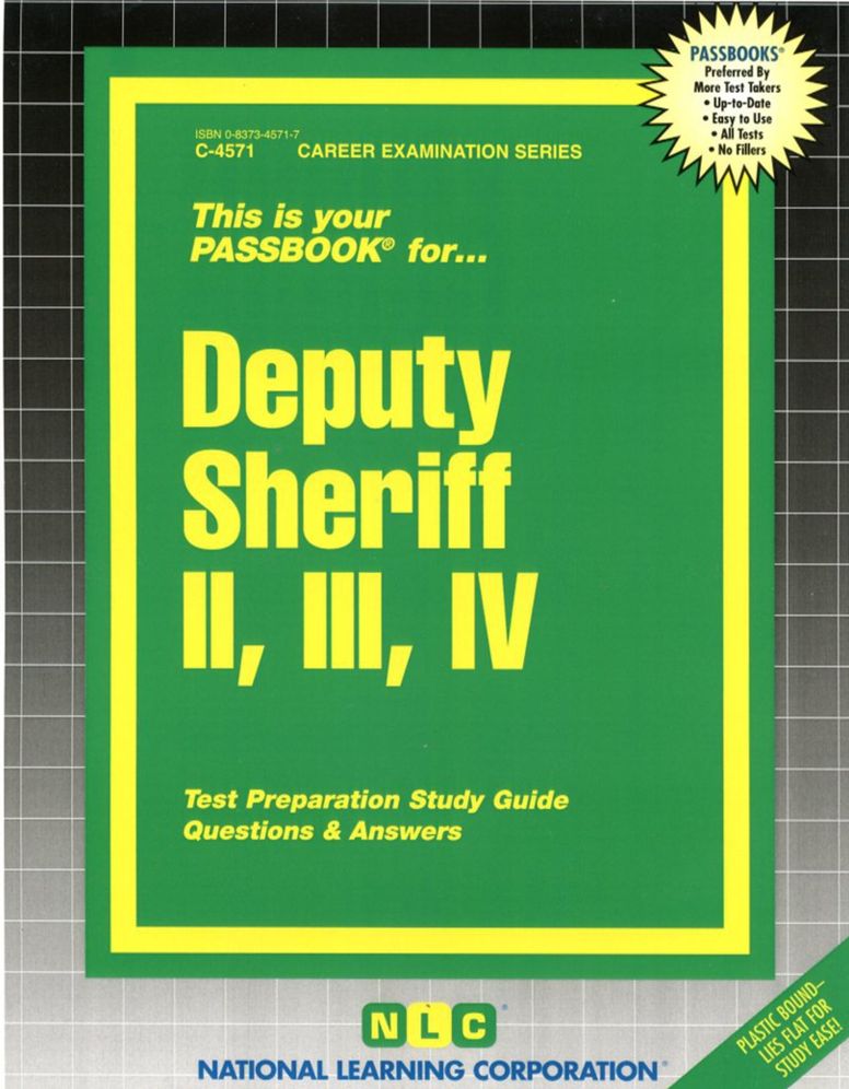 Deputy Sheriff II, III, IV