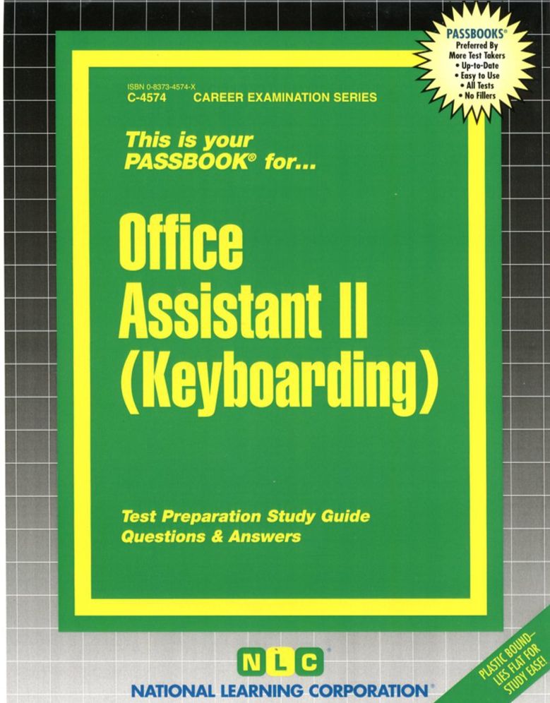 Office Assistant II (Keyboarding)