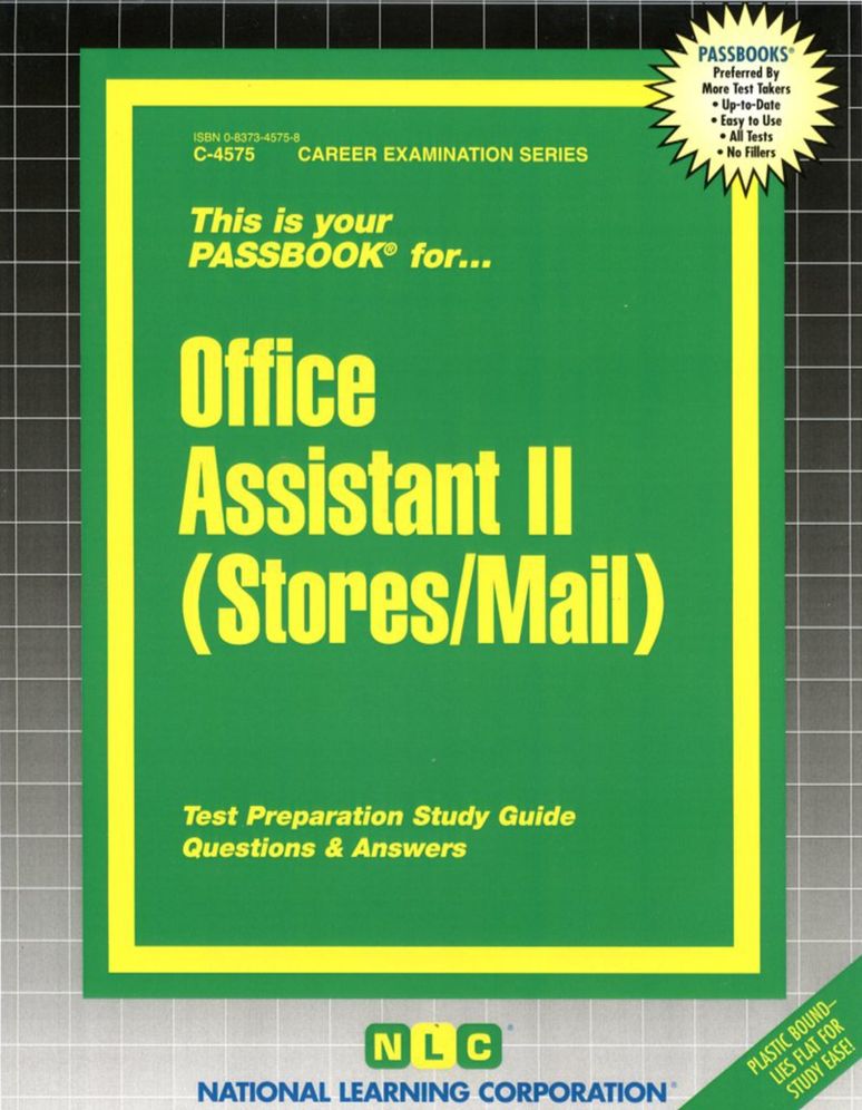 Office Assistant II (Stores/Mail)