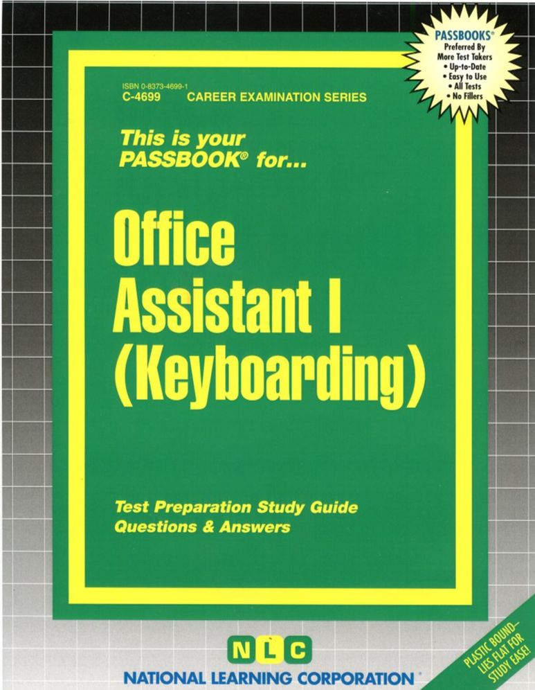 Office Assistant I (Keyboarding)